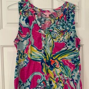 Lilly Pulitzer tank top sz L
